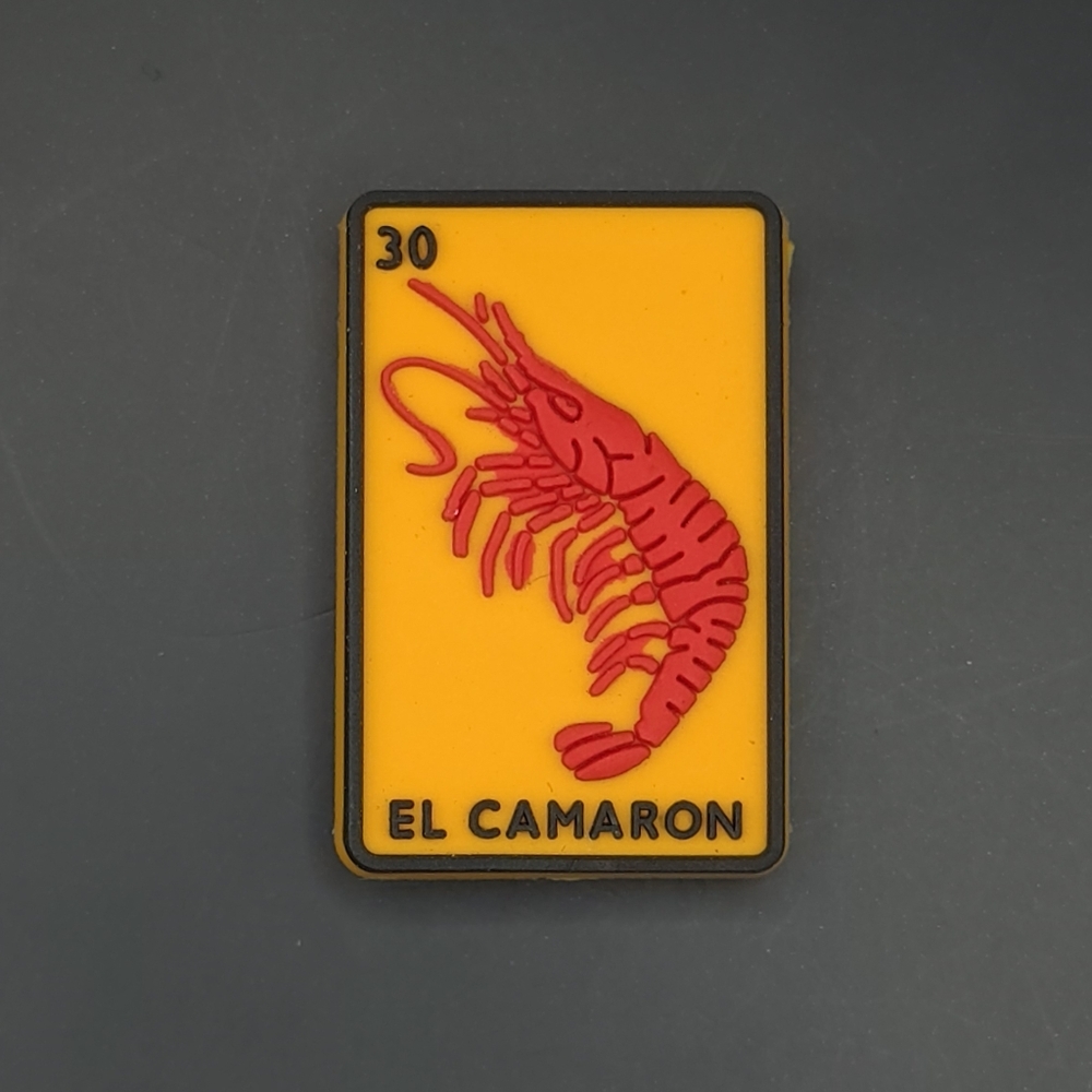 (5/$15) El Camaron Loteria Croc Charm - Picture 1 of 2